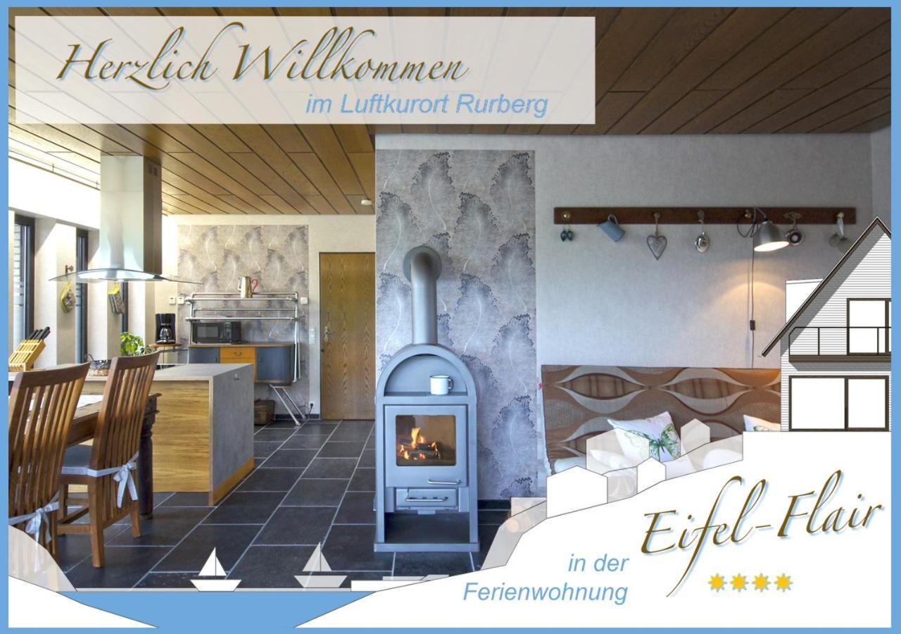 Ferienwohnung Eifel-Flair Geraeumig-Stilvoll-Ruhige Lage Am Rursee Und Nationalpark Eifel Rurberg Luaran gambar